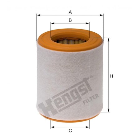 Hengst Air Filter, E1054L E1054L